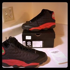AIR JORDAN RETRO 13 "BRED" Sz. 8